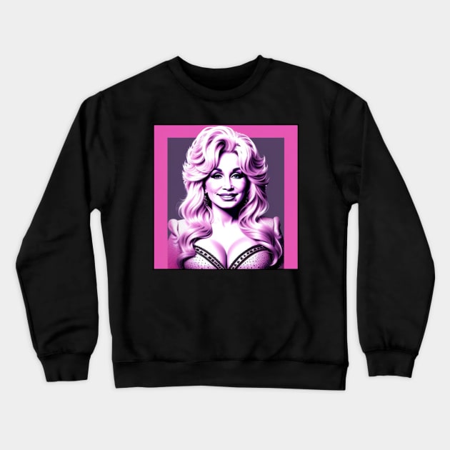 Dolly Crewneck Sweatshirt by musicgeniusart